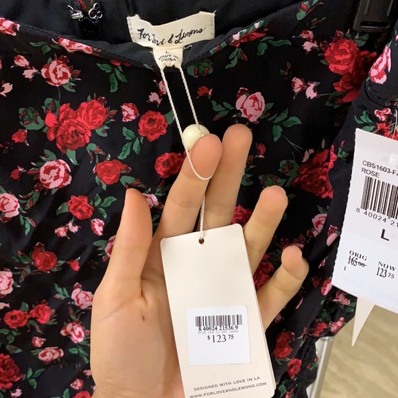 For Love and Lemons Rose Skirt - Picture 3 of 6